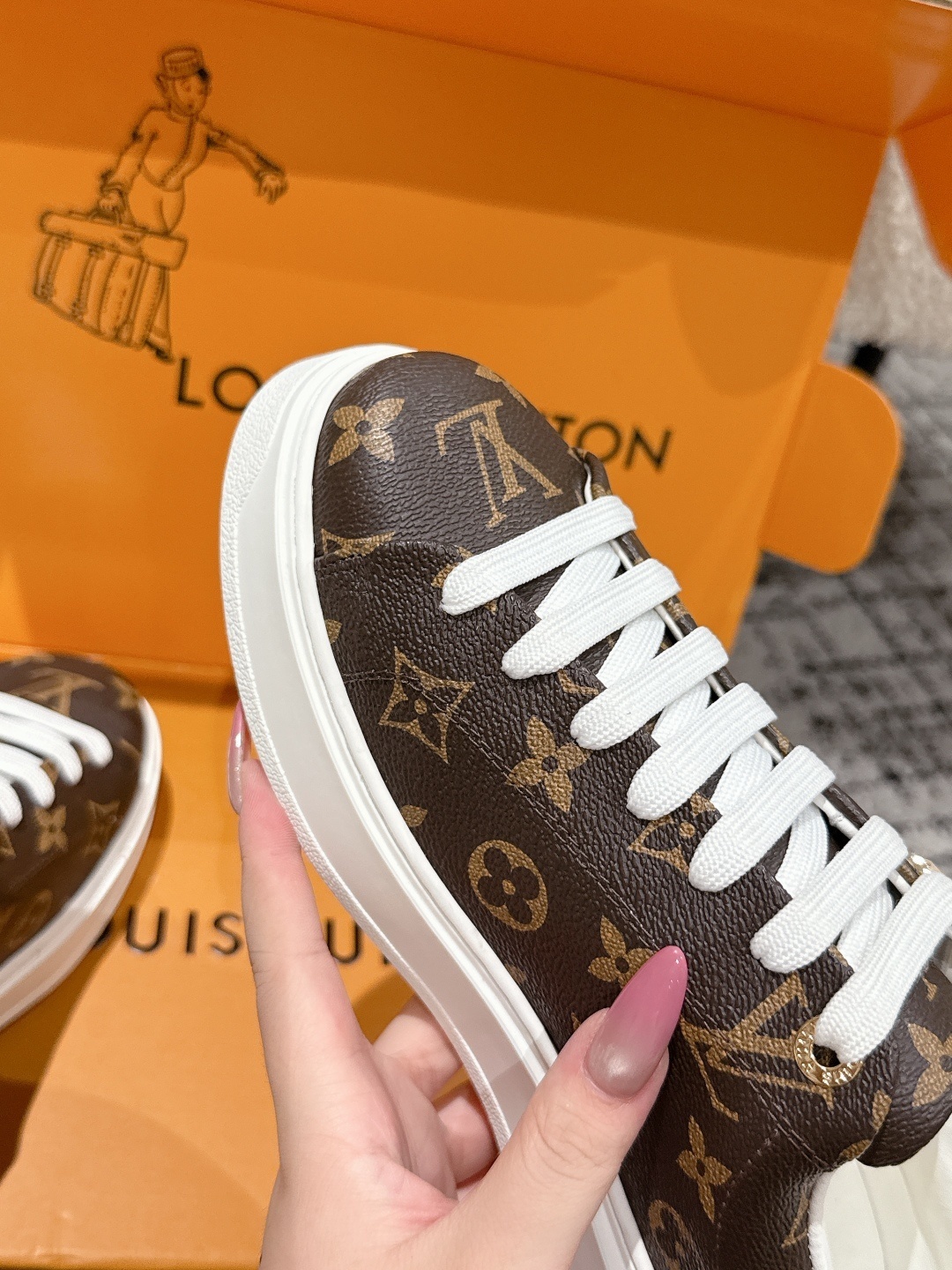 Louis Vuitton Time Out Sneaker Monogram Canvas NYC Edition