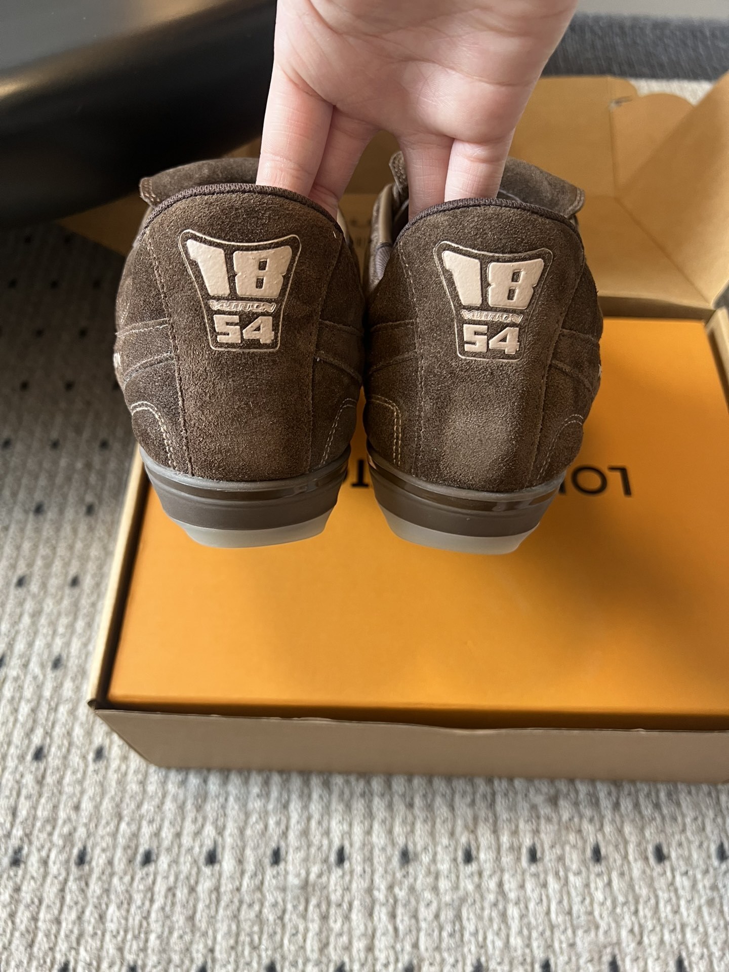 Louis Vuitton LVvers Brown Suede Sneakers - Pharrell Williams