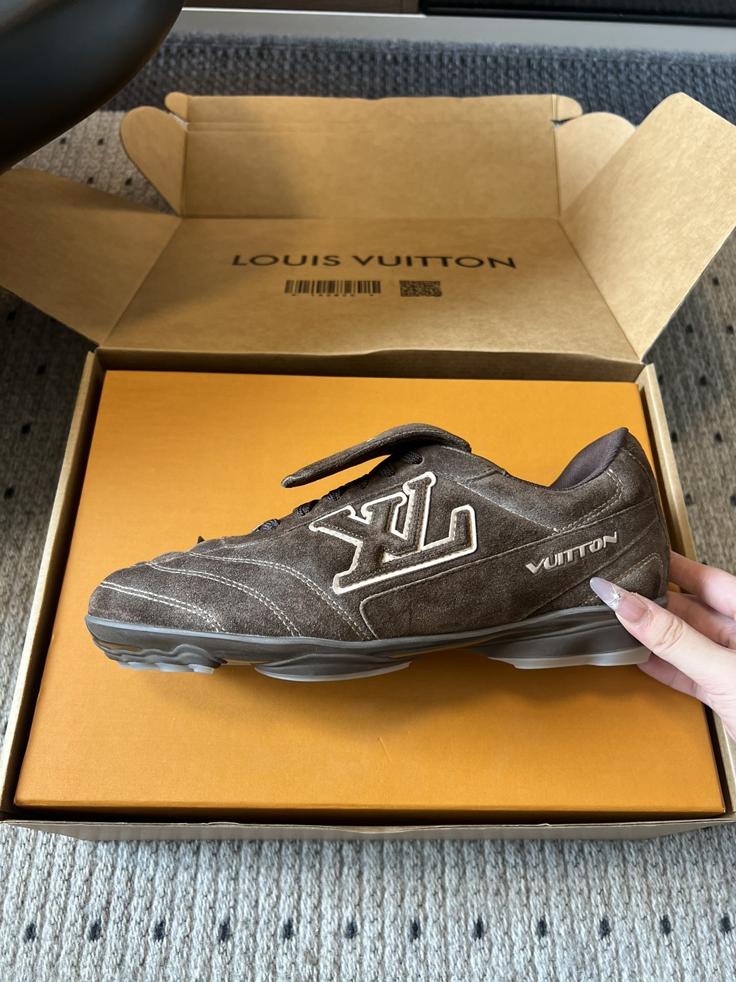 Louis Vuitton LVvers Brown Suede Sneakers - Pharrell Williams