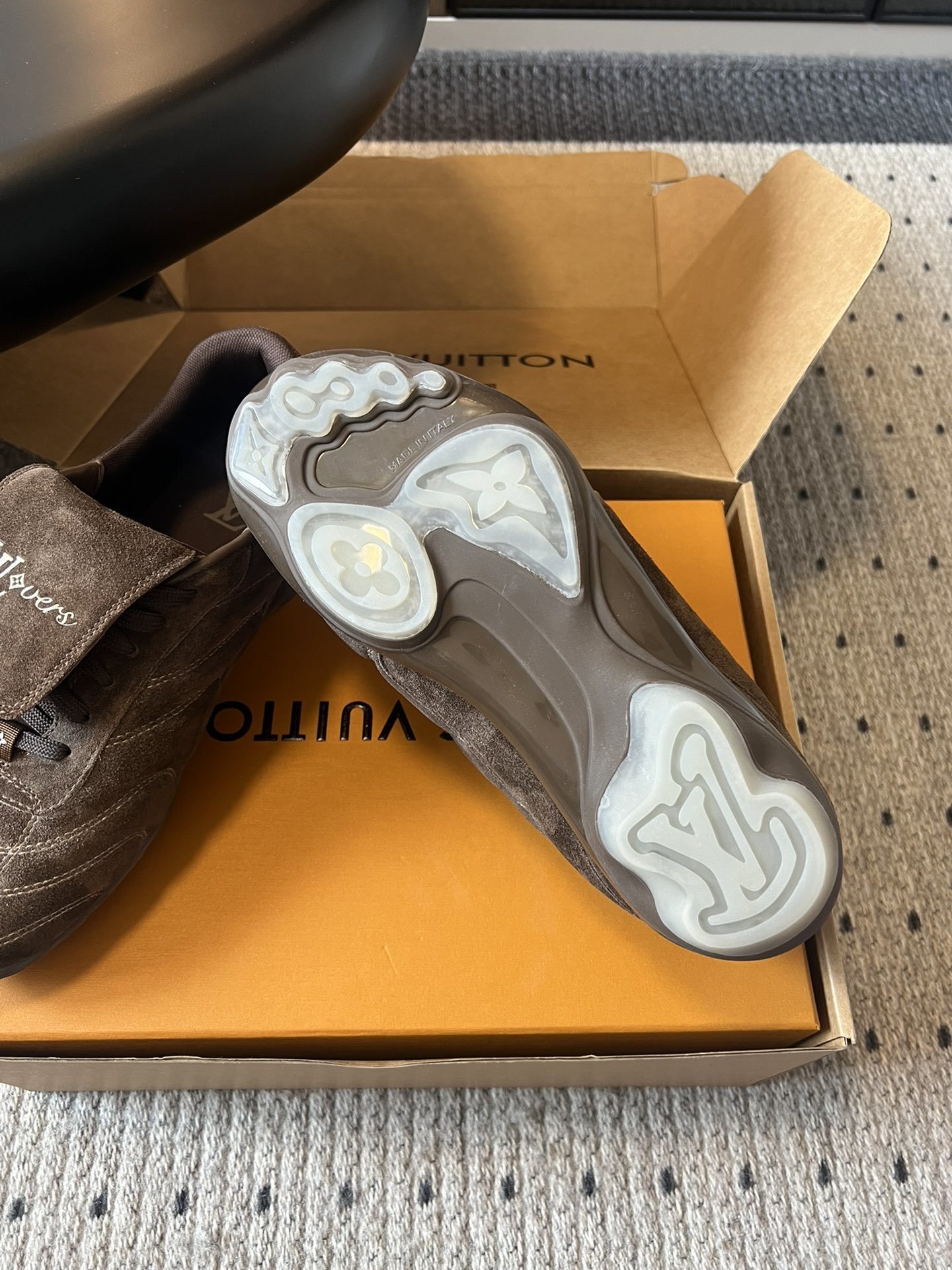 Louis Vuitton LVvers Brown Suede Sneakers - Pharrell Williams