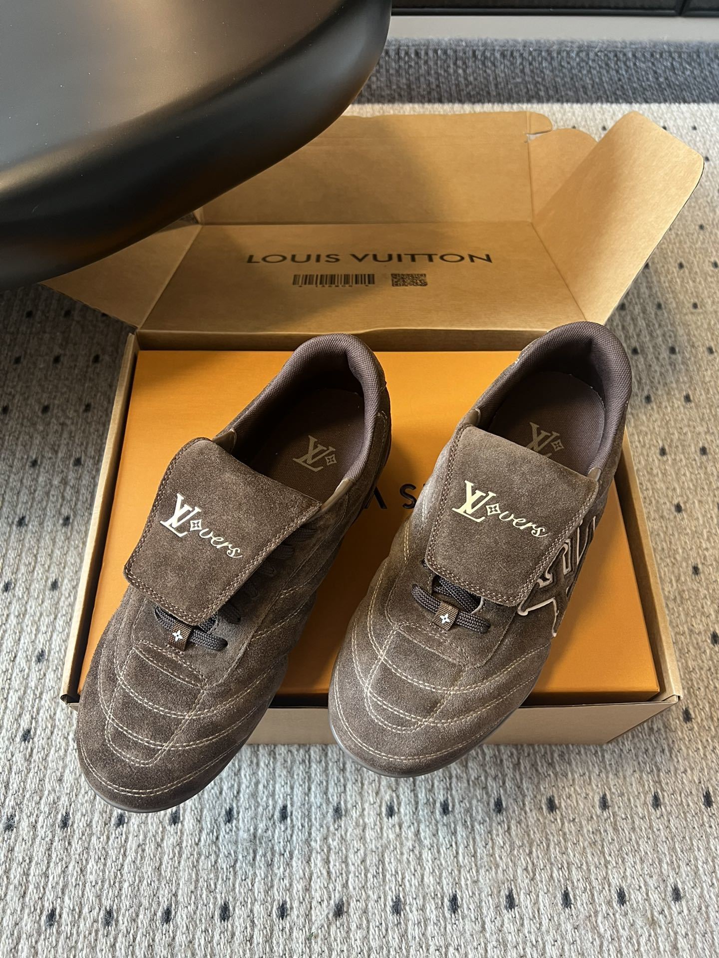 Louis Vuitton LVvers Brown Suede Sneakers - Pharrell Williams