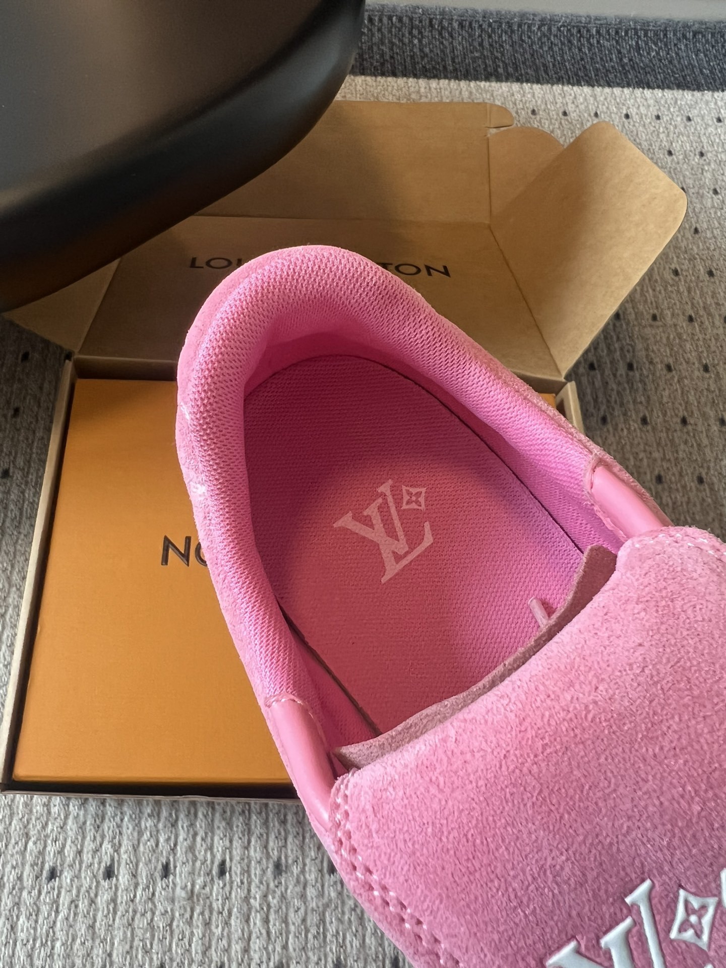 Louis Vuitton Pink Suede LV Footy Sneakers - LVERS Edition