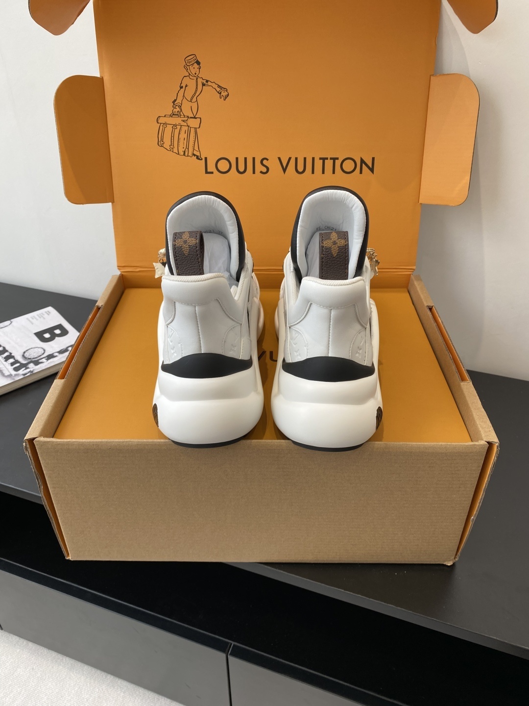 LV Archlight Sneakers with Monogram Charms & Safety Pins
