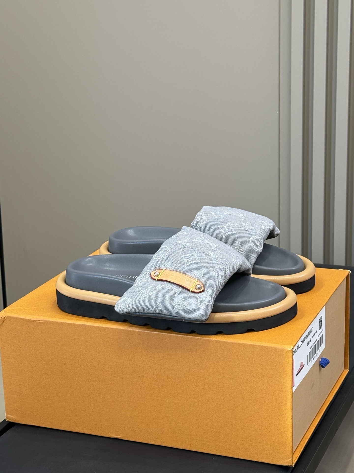 Louis Vuitton Pool Pillow Comfort Mules in Monogram Denim