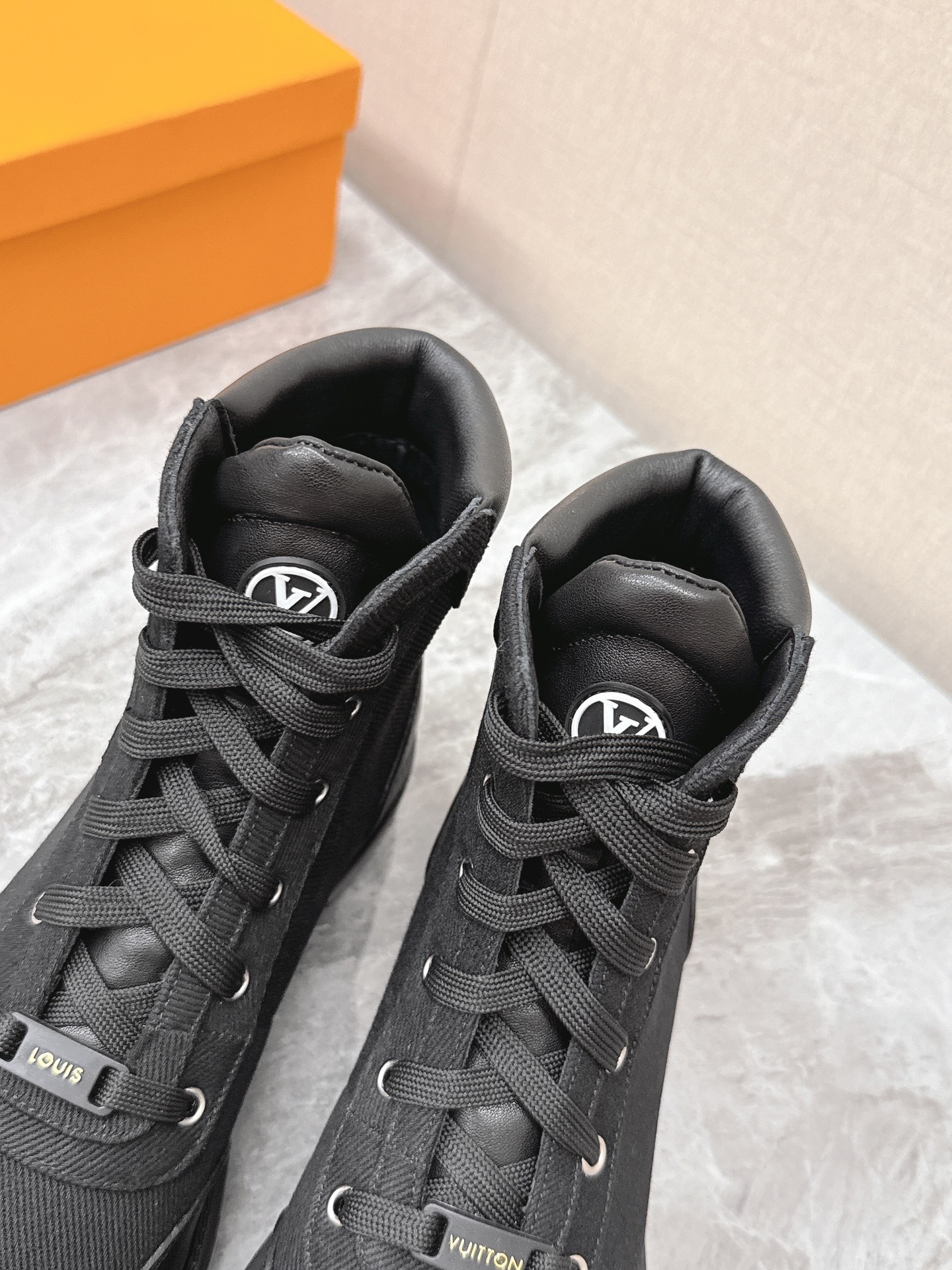 Louis Vuitton Black Territory Flat Ranger Boots - Luxury Combat Style