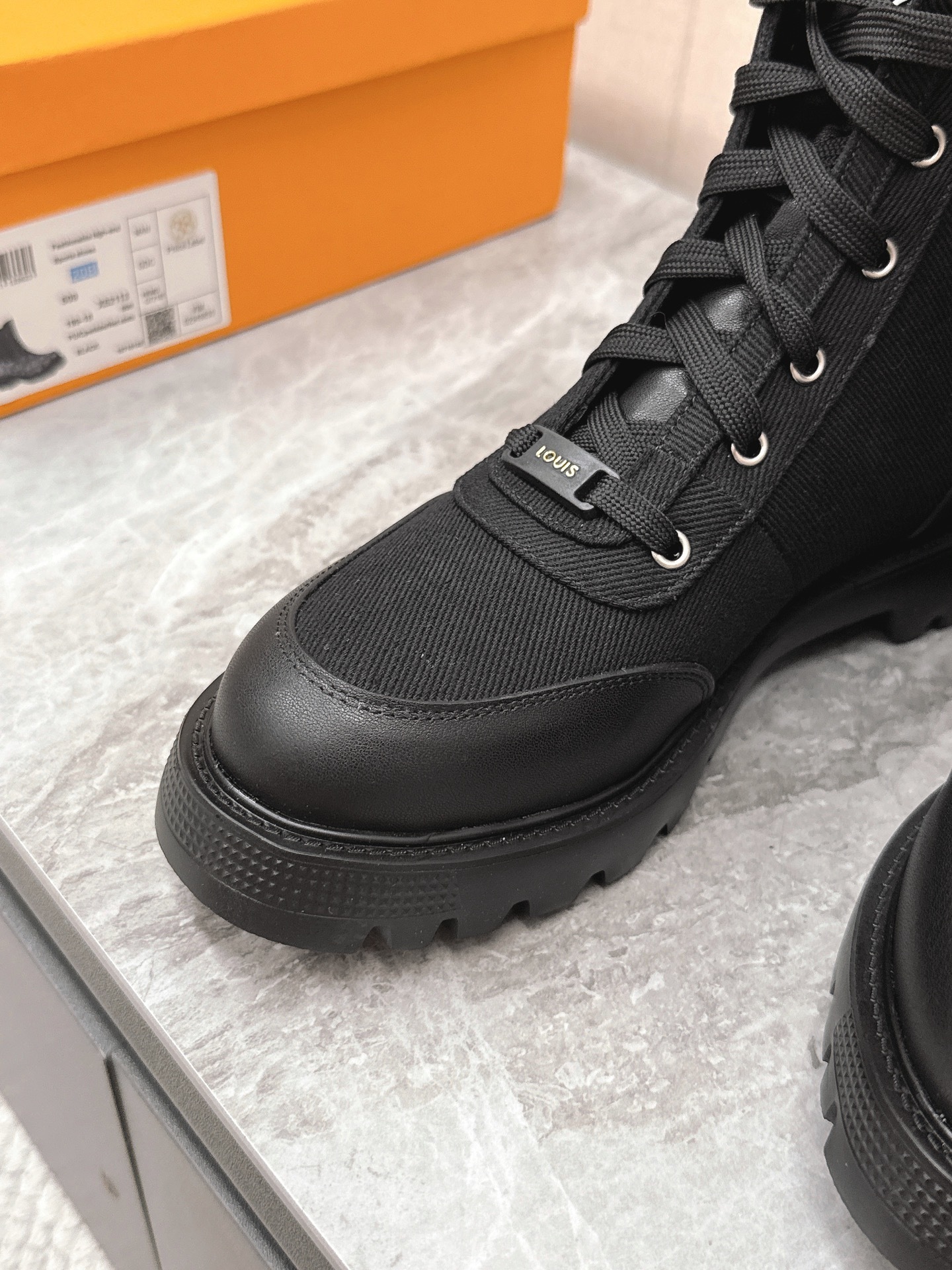 Louis Vuitton Black Territory Flat Ranger Boots - Luxury Combat Style