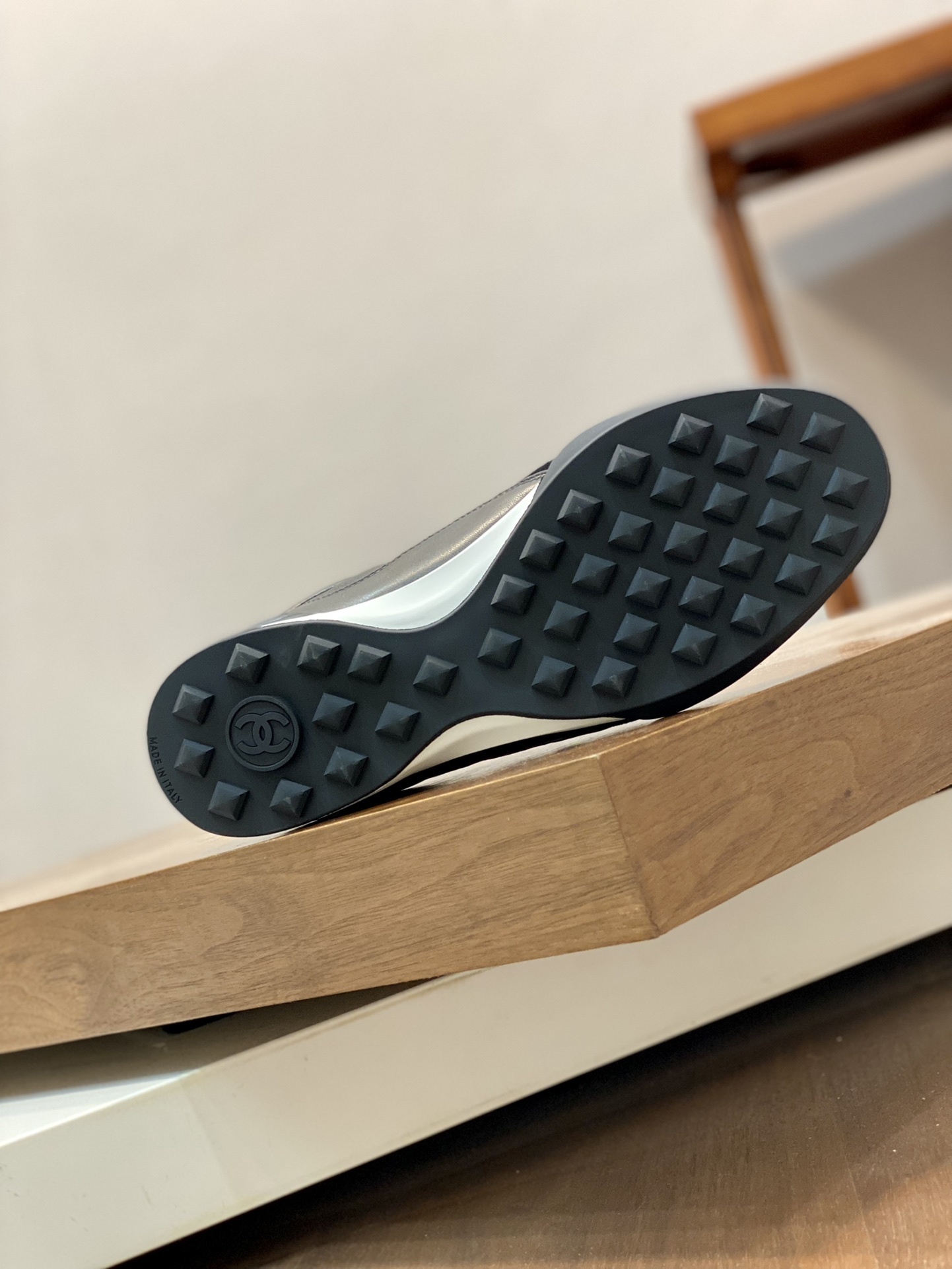 Chanel Black Quilted Leather Sneakers - Luxury Sporty Design