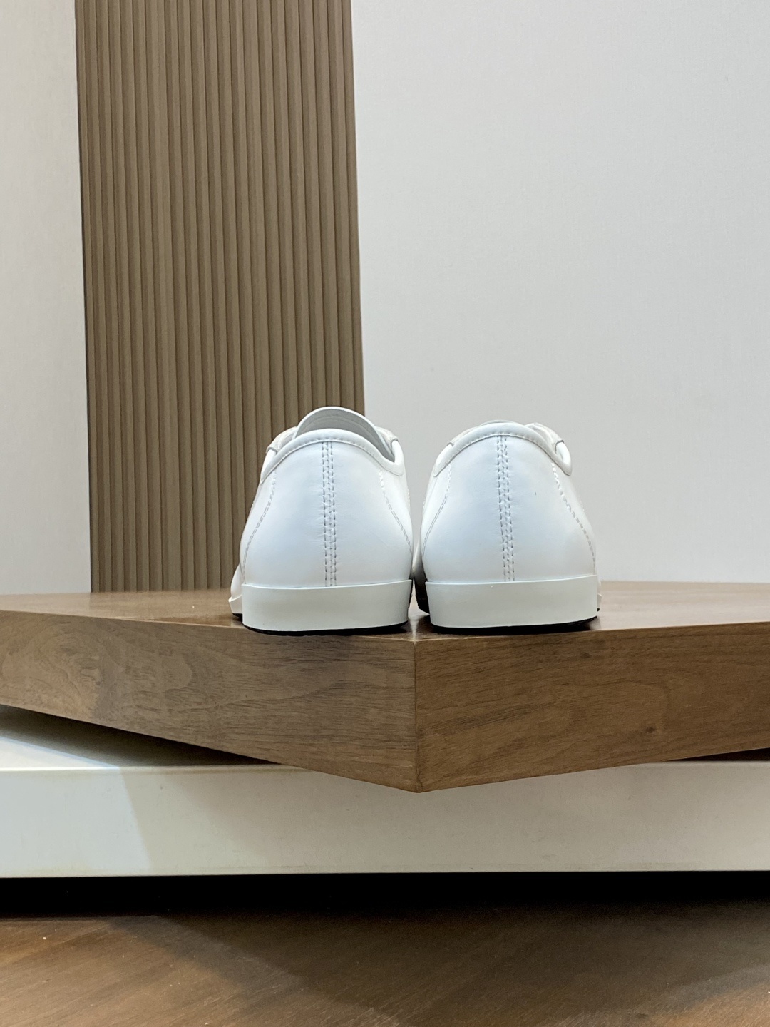 Chanel Classic White Leather Sneakers with Black Suede Toe Cap