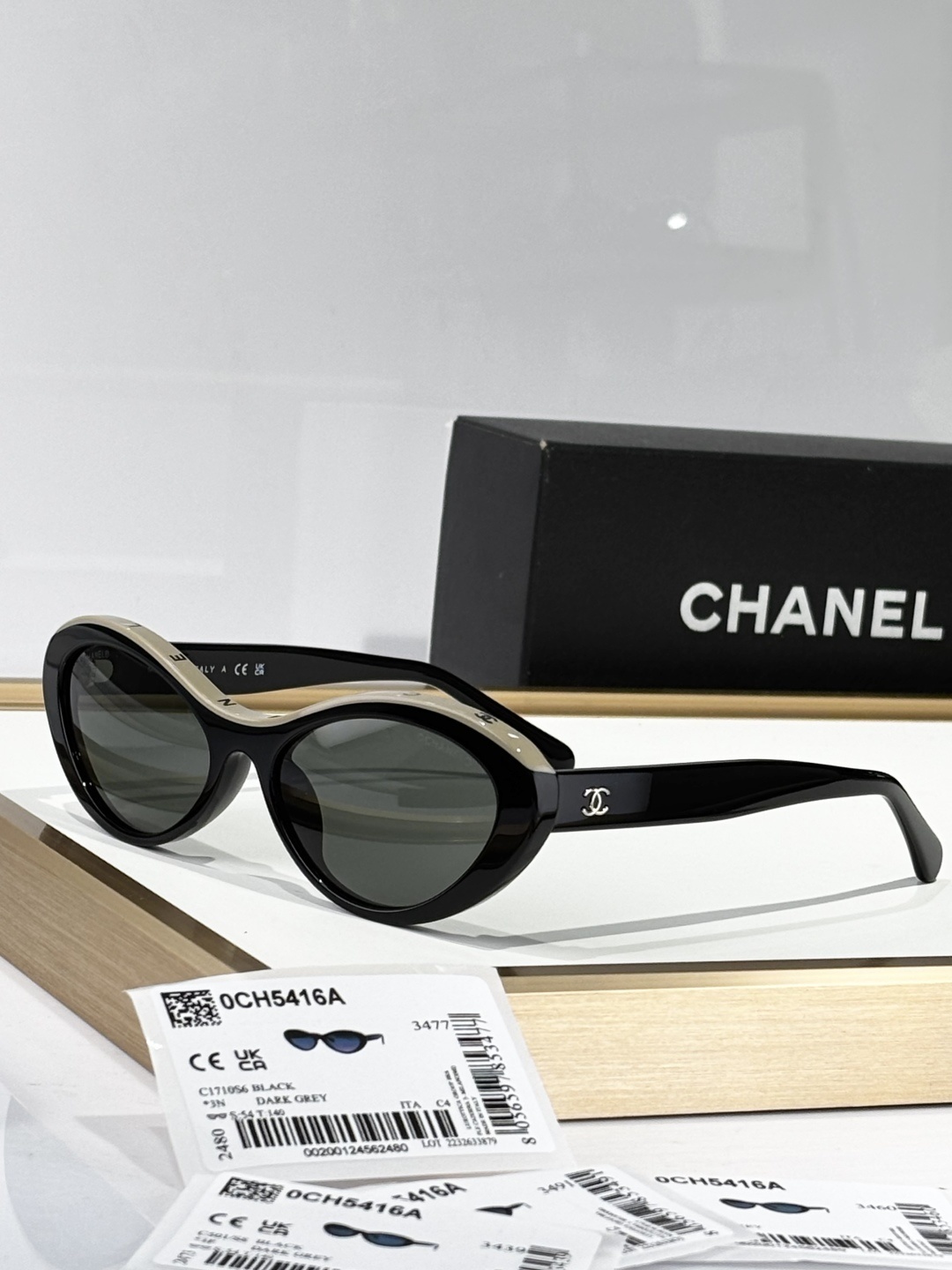 Chanel CH5416A Oval Sunglasses – Luxury Designer Eyewear for Women