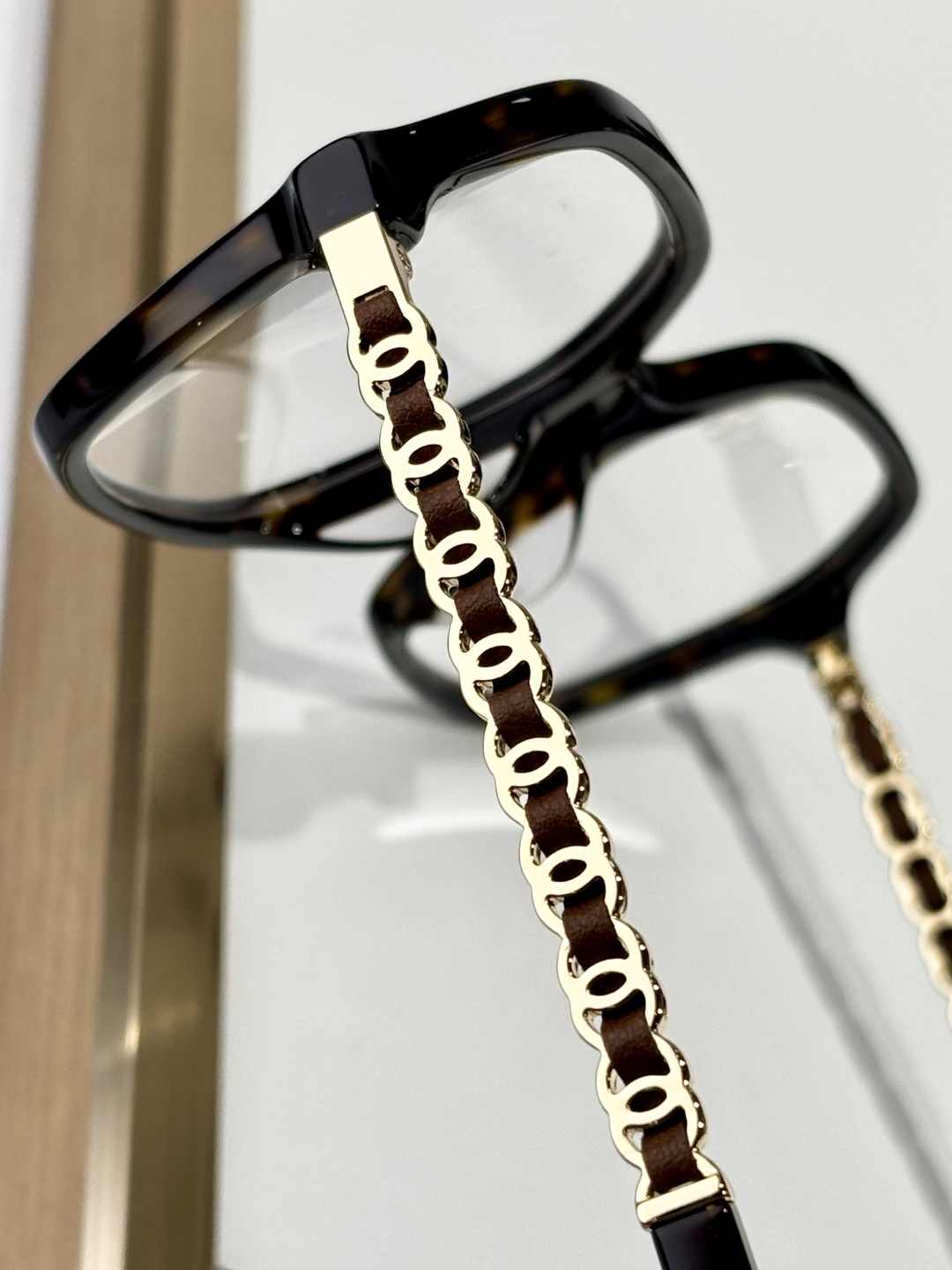 Chanel CH3489Q Women's Oversized Square Eyeglasses - Tortoise