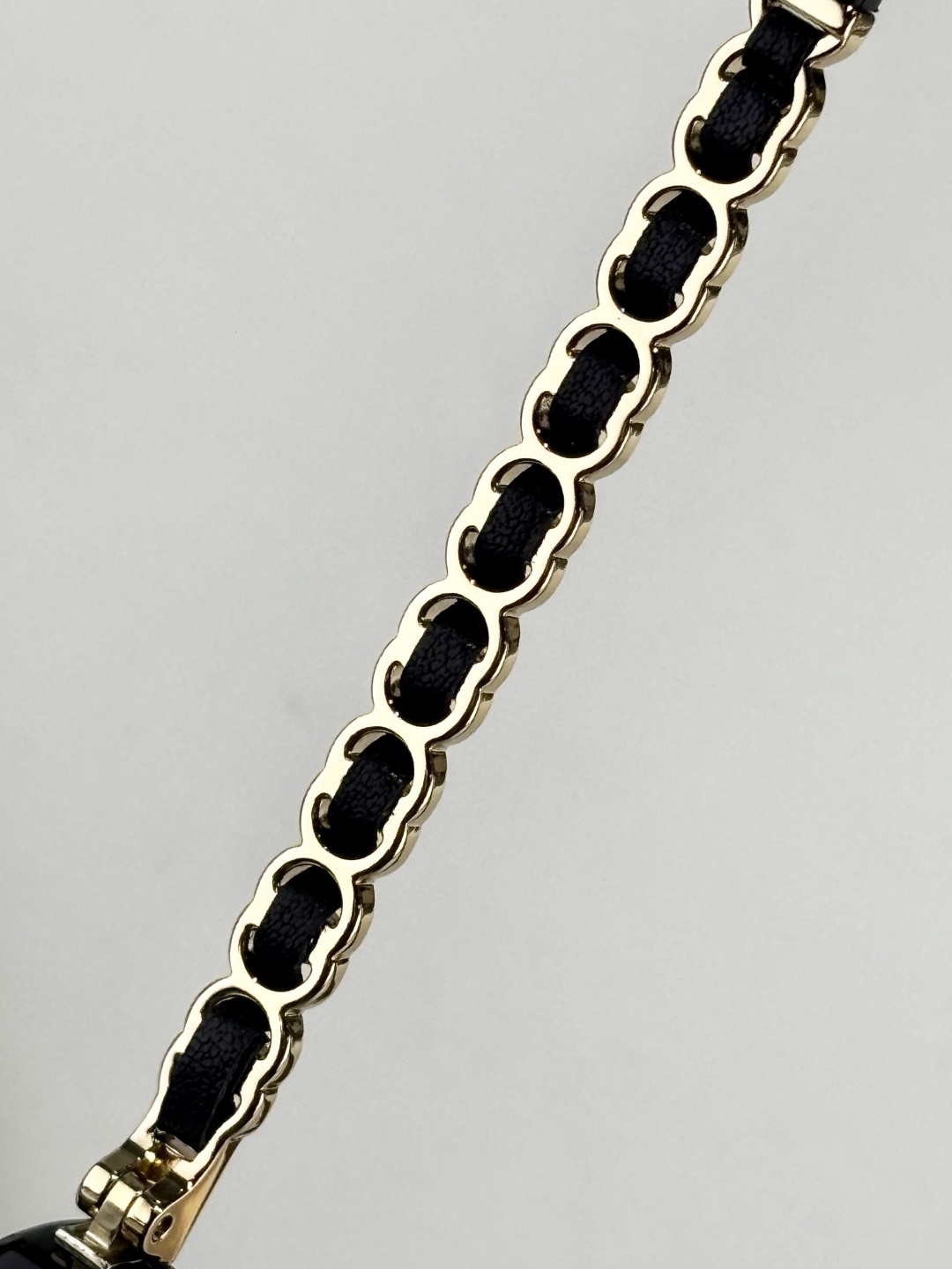 Chanel 0CH3489Q Luxury Square Eyeglasses with Gold Chain Temples