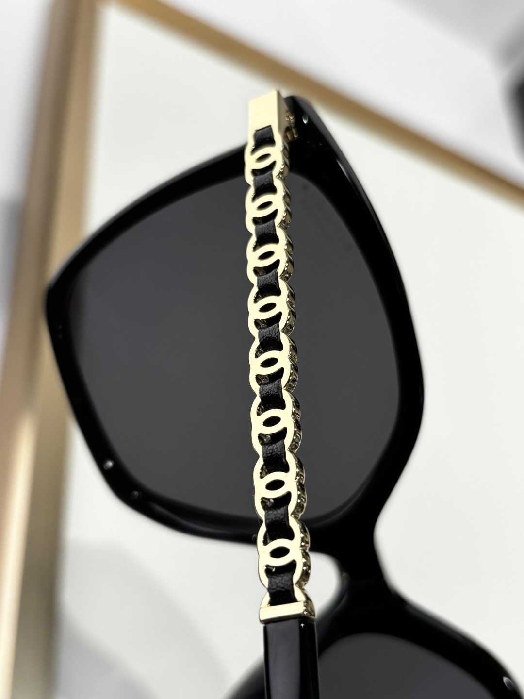 Chanel OCH5546Q Luxury Butterfly Square Polarized Sunglasses