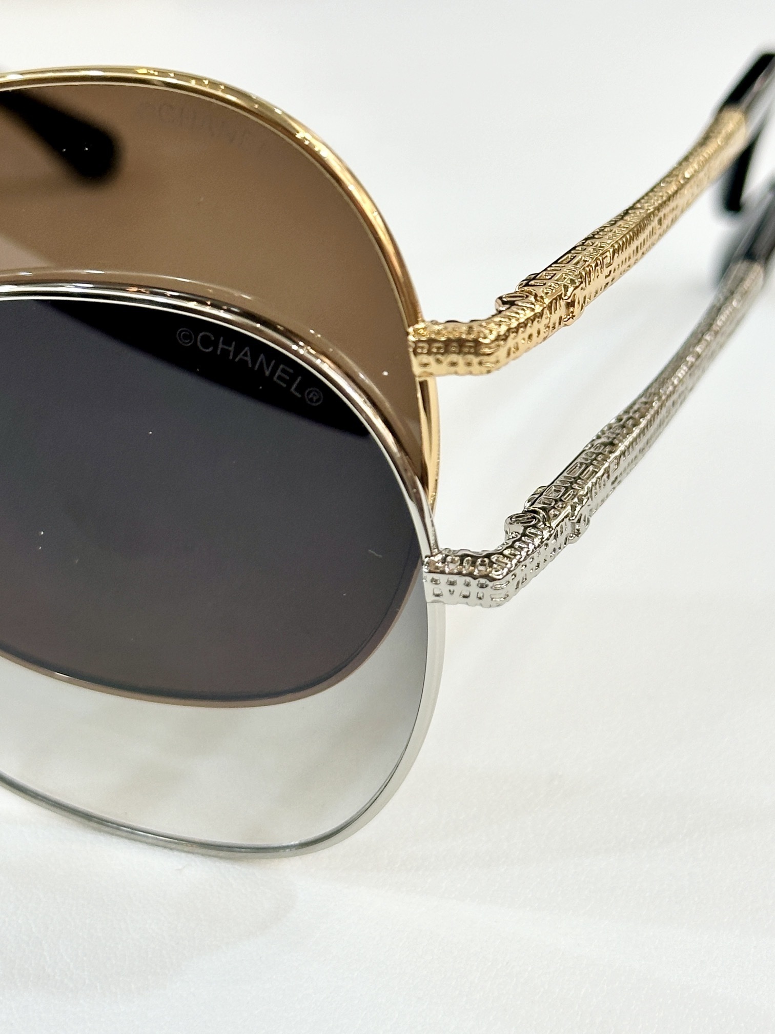 Chanel Luxury Oversized Round Sunglasses for Women - Premium Design