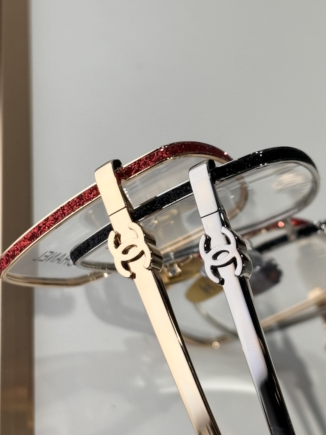 Chanel Luxury Square Metal Eyeglasses - Premium Optical Frames