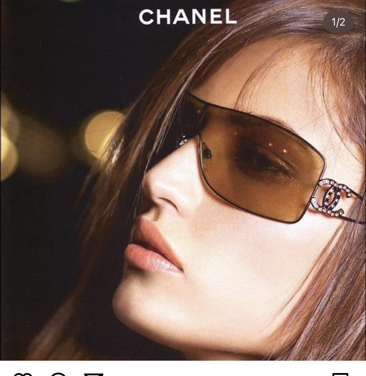 Vintage Y2K Rhinestone Shield Sunglasses - Luxury Wrap Around Style