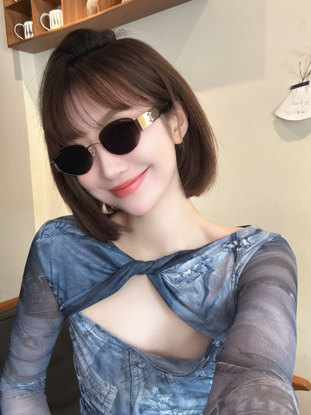 Luxury Vintage Oval Sunglasses for Women - Chic Y2K Retro Eyewear