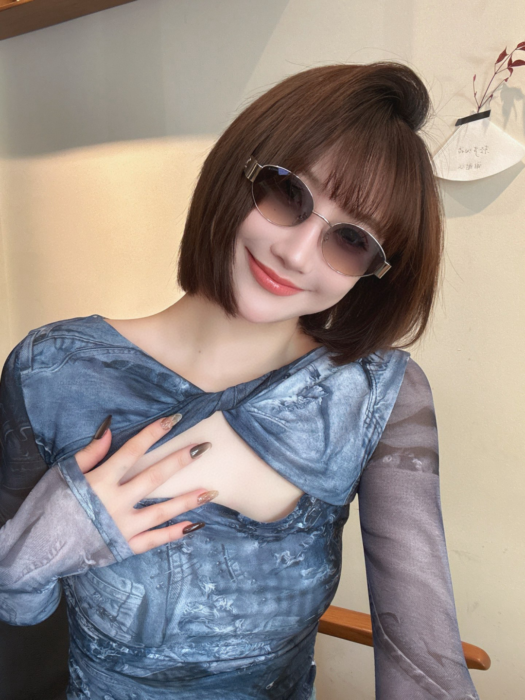 Luxury Vintage Oval Sunglasses for Women - Chic Y2K Retro Eyewear