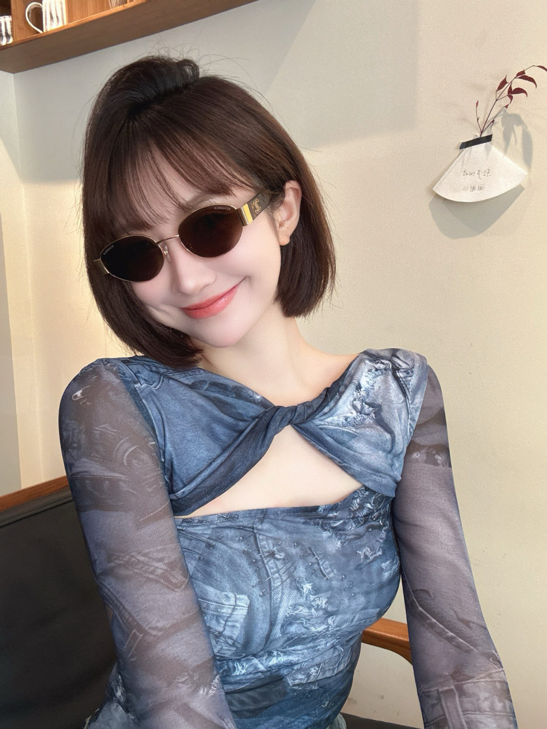 Luxury Vintage Oval Sunglasses for Women - Chic Y2K Retro Eyewear