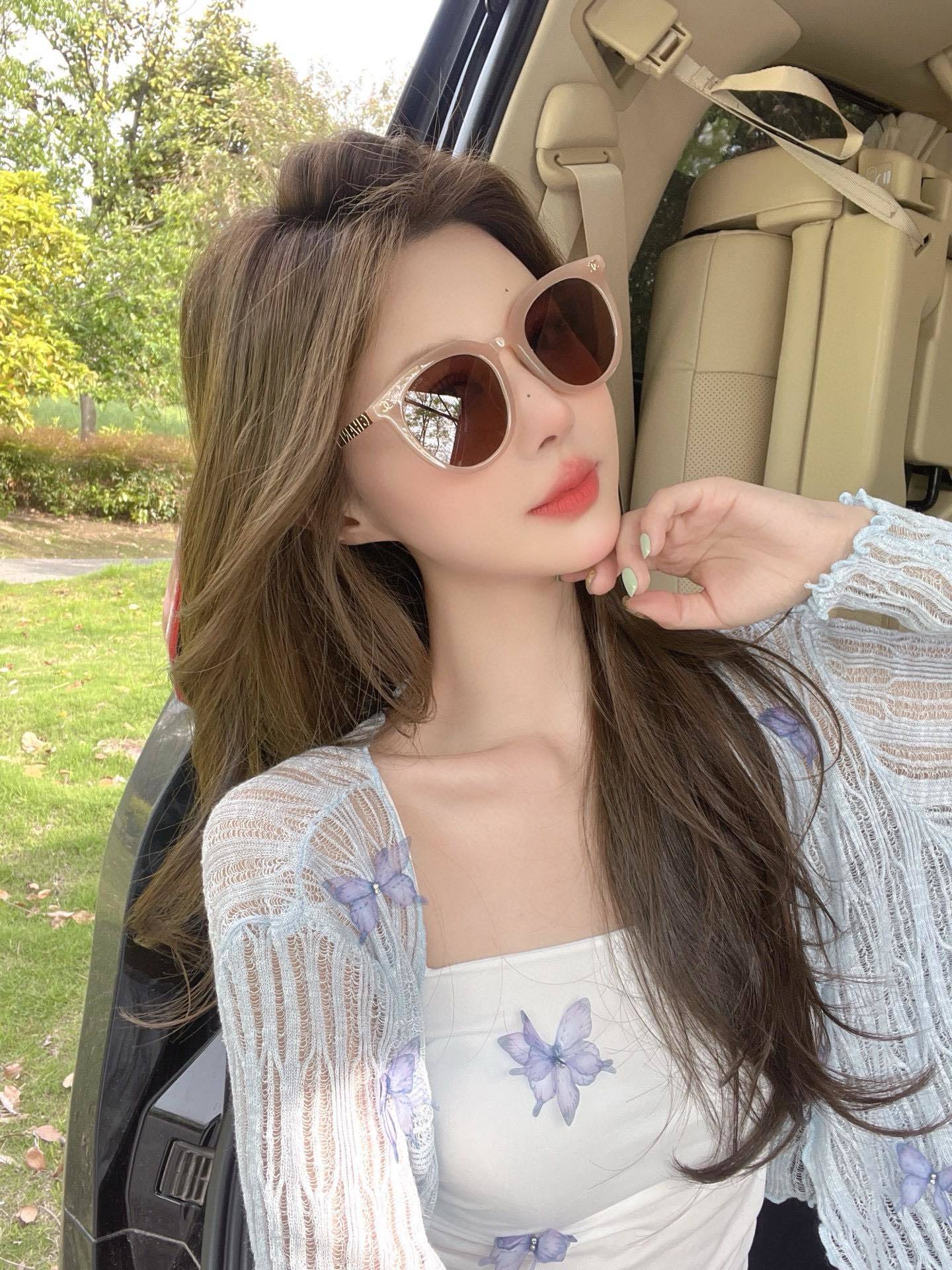 Luxury Designer Oversized Eyeglasses - Chic Square Frames for Women