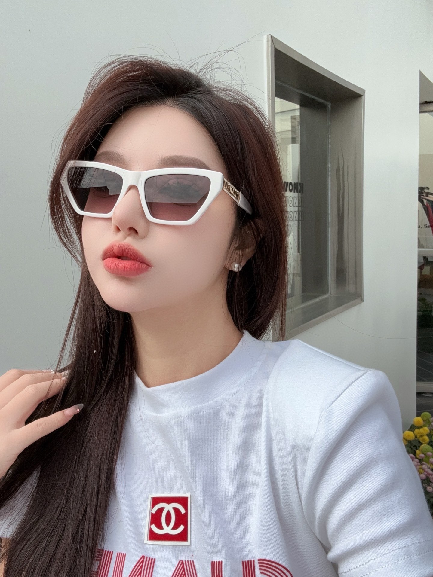 Retro Green Cat-Eye Sunglasses for Women - Chic UV Protection