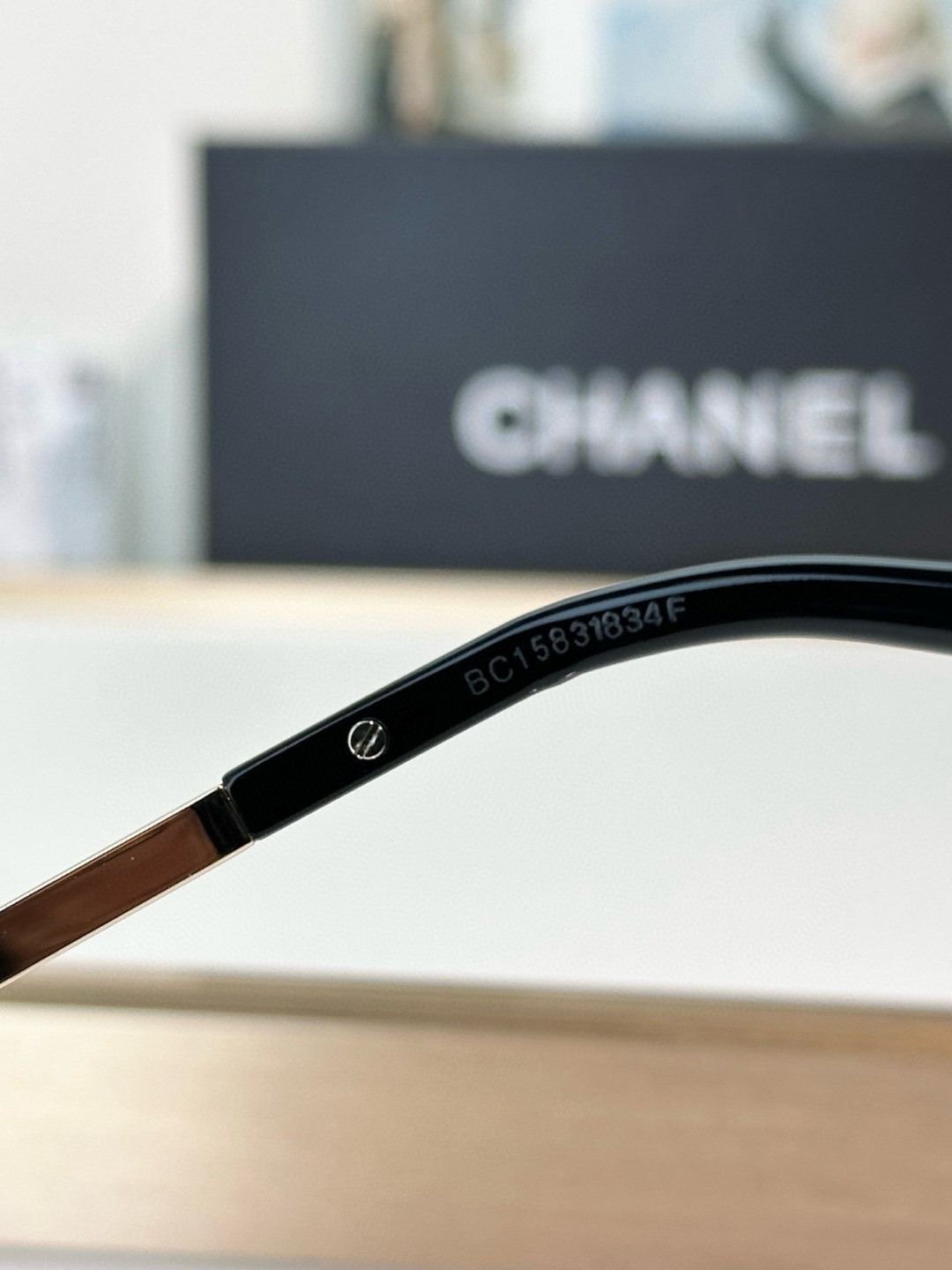 Chanel OCH4288Q Oversized Square Metal Sunglasses - Premium Luxury