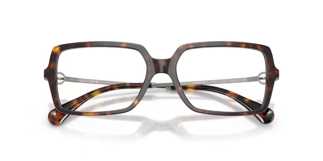 Chanel 3427 Oversized Square Eyeglasses - Luxury Women's Frames