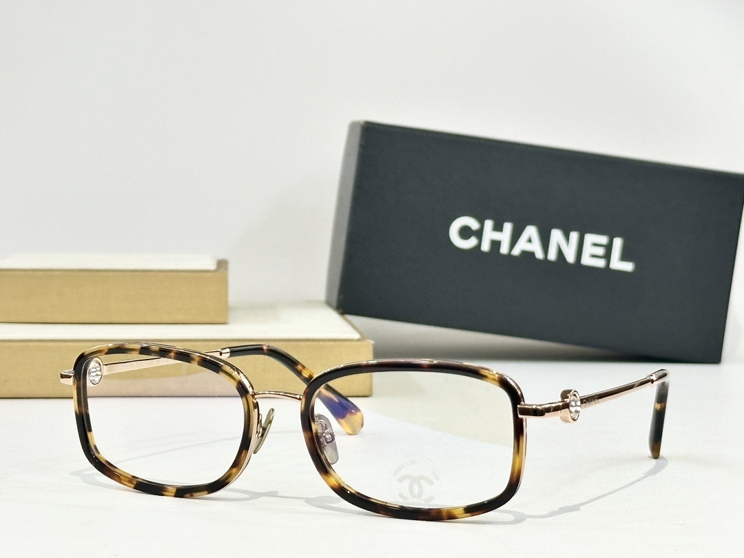 Chanel Luxury Square Eyeglasses - Elegant Designer Optical Frames