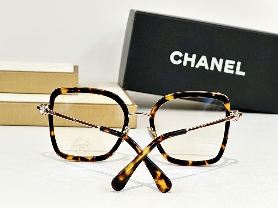 Chanel Luxury Square Eyeglasses - Elegant Designer Optical Frames