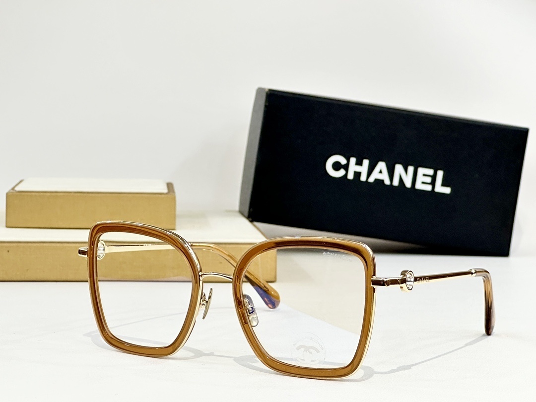 Chanel Luxury Square Eyeglasses - Elegant Designer Optical Frames