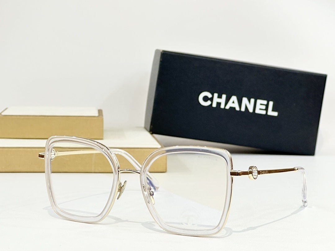 Chanel Luxury Square Eyeglasses - Elegant Designer Optical Frames