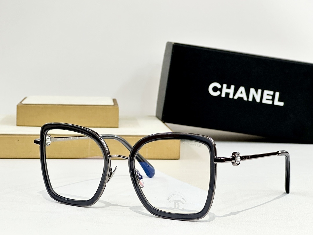 Chanel Luxury Square Eyeglasses - Elegant Designer Optical Frames