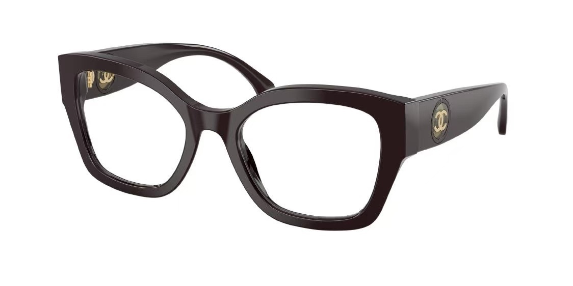 Chanel Luxury Tortoise Shell Cat-Eye Eyeglass Frames