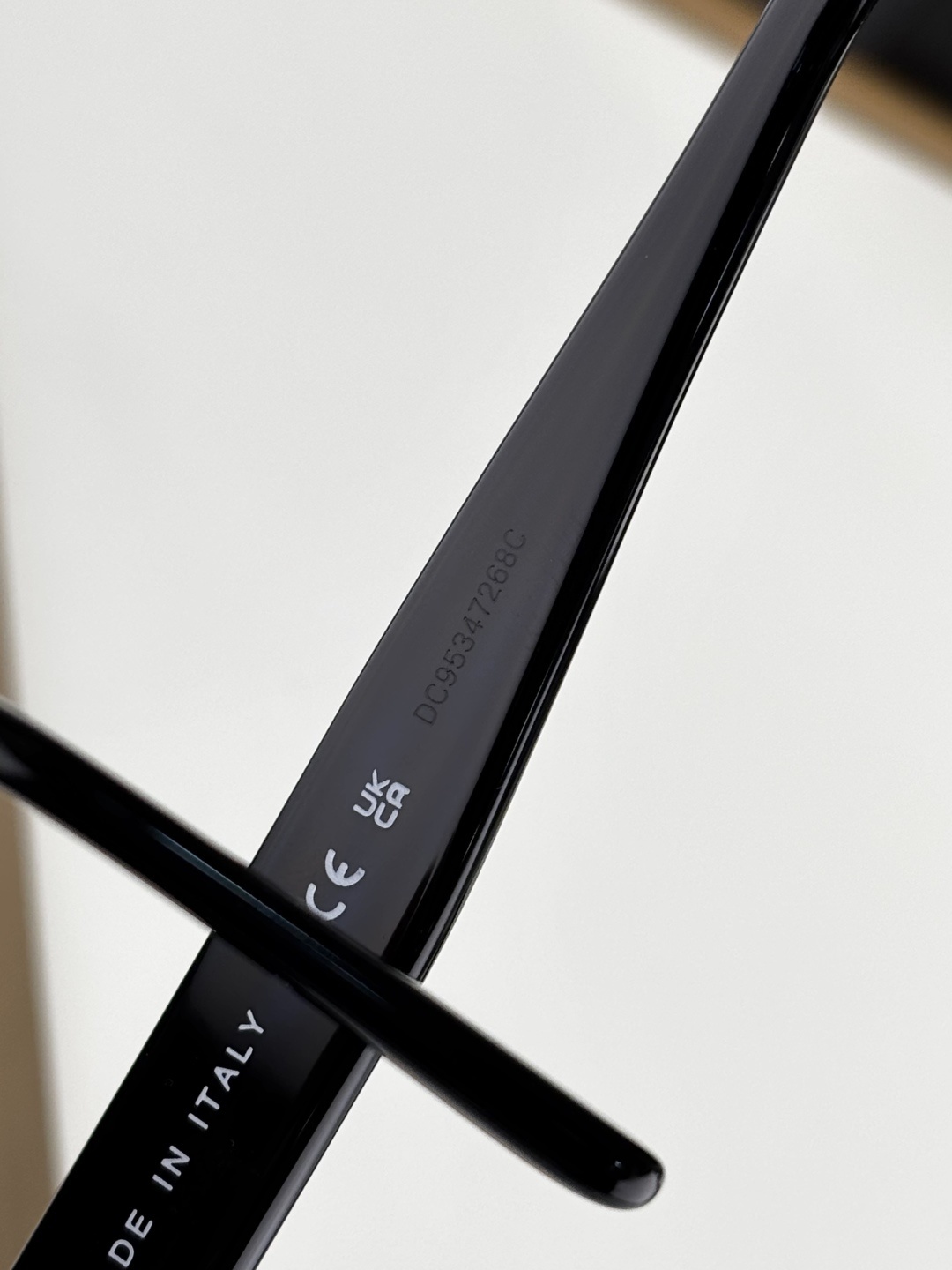 Chanel CH5416A Oval Sunglasses - Black & Beige Logo Frame