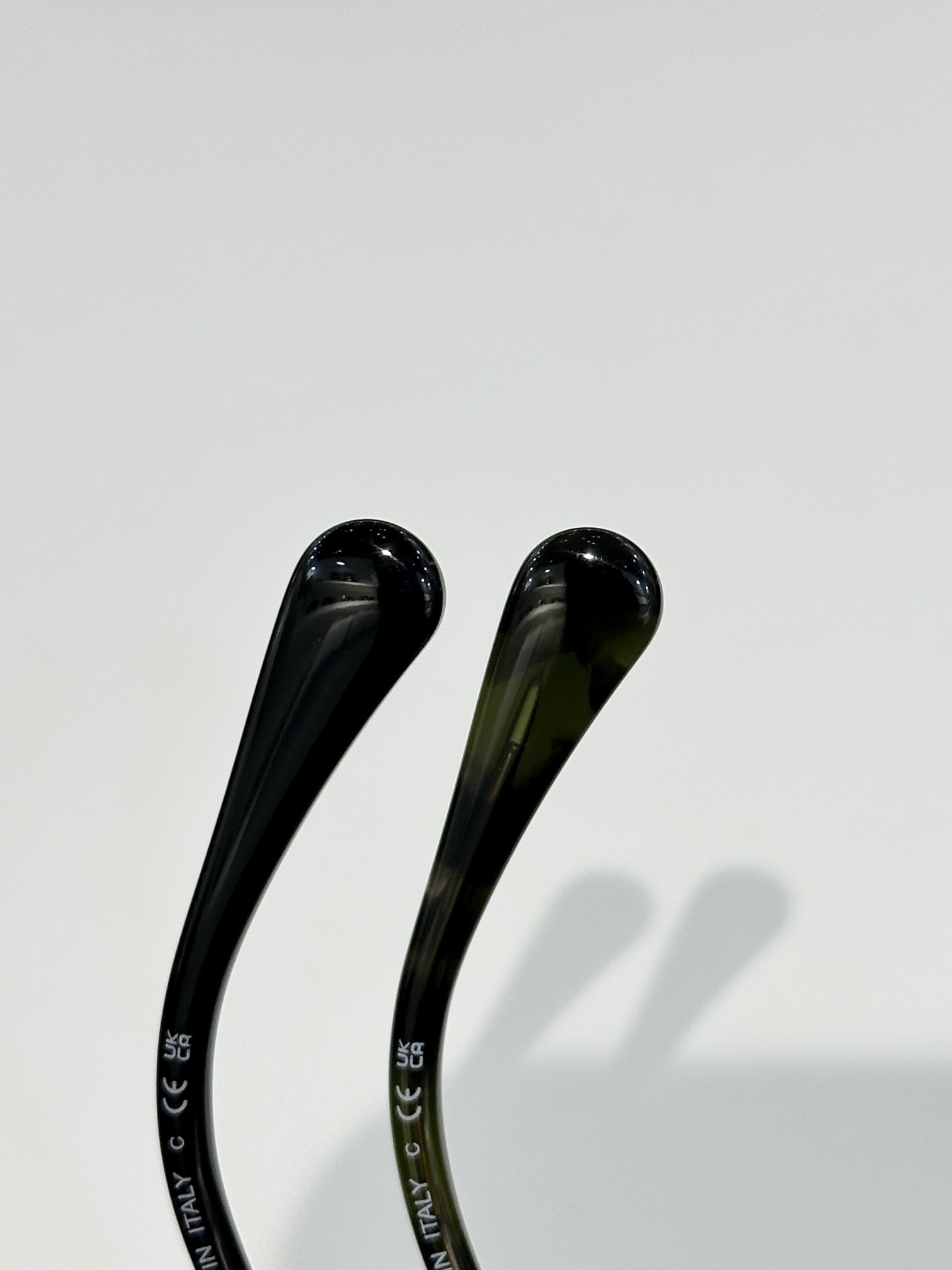 Luxury Chanel Square Sunglasses with Pearl Accent & Gold Temples