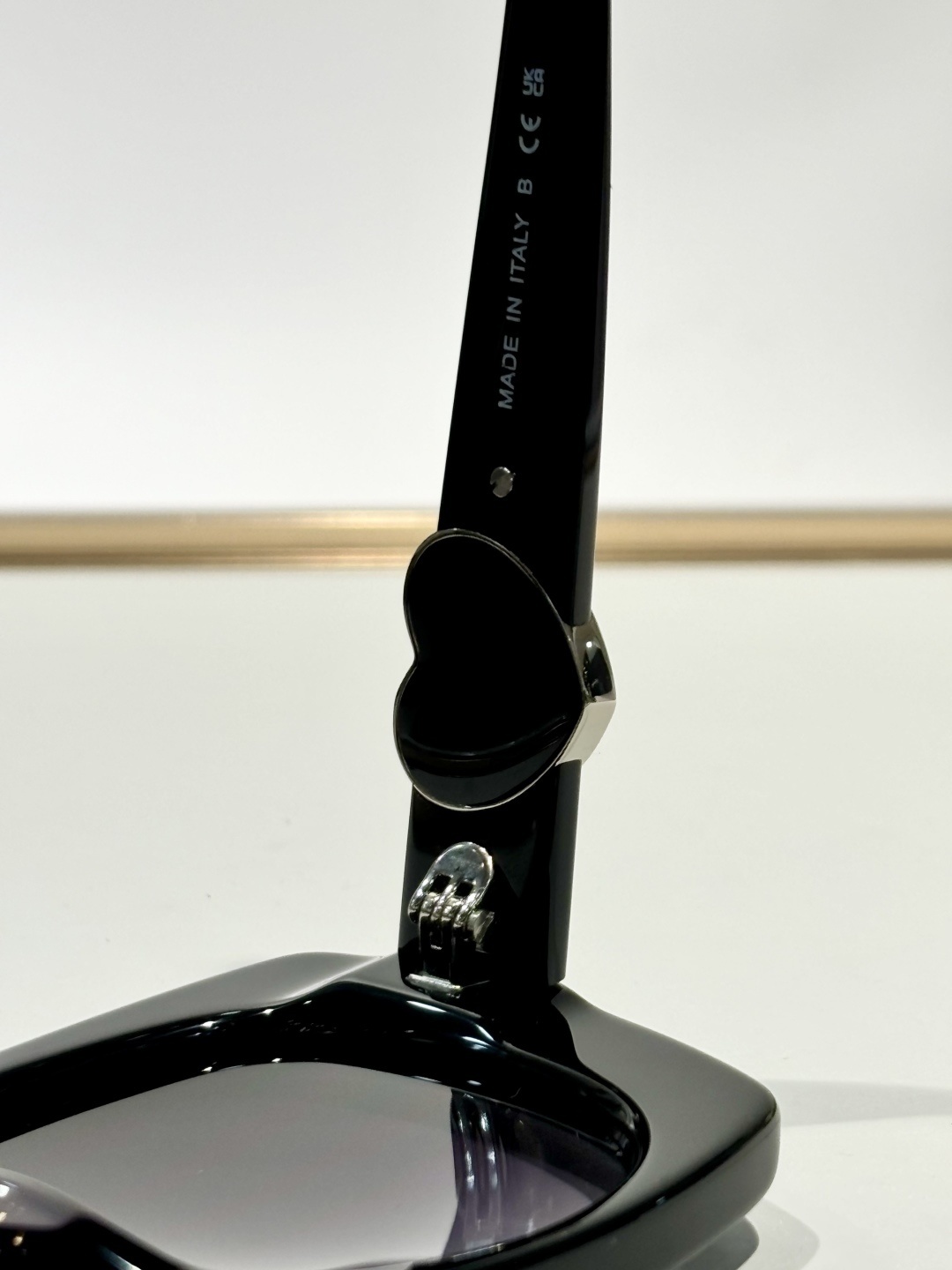 Chanel OCH5519 Butterfly Sunglasses with Heart CC Logo Details