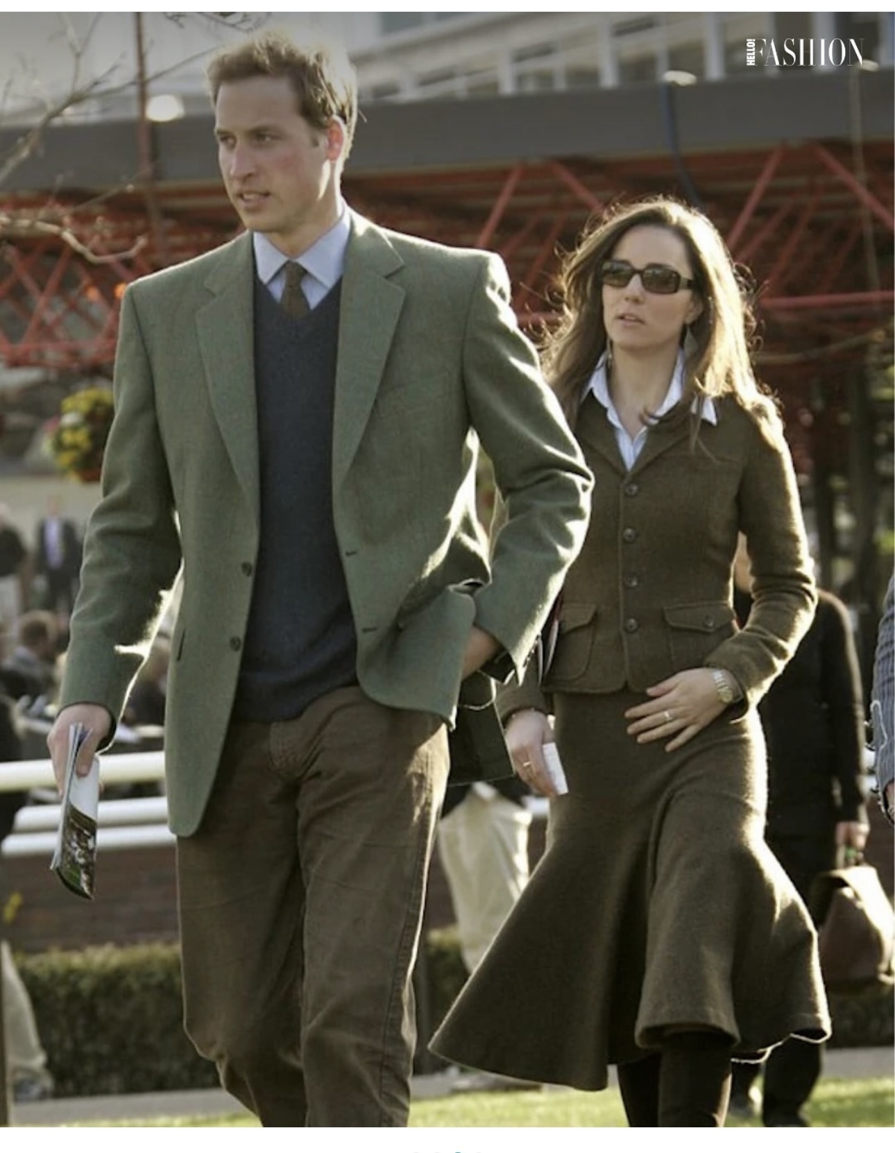 Vintage Chanel Rectangular Sunglasses - Kate Middleton Style