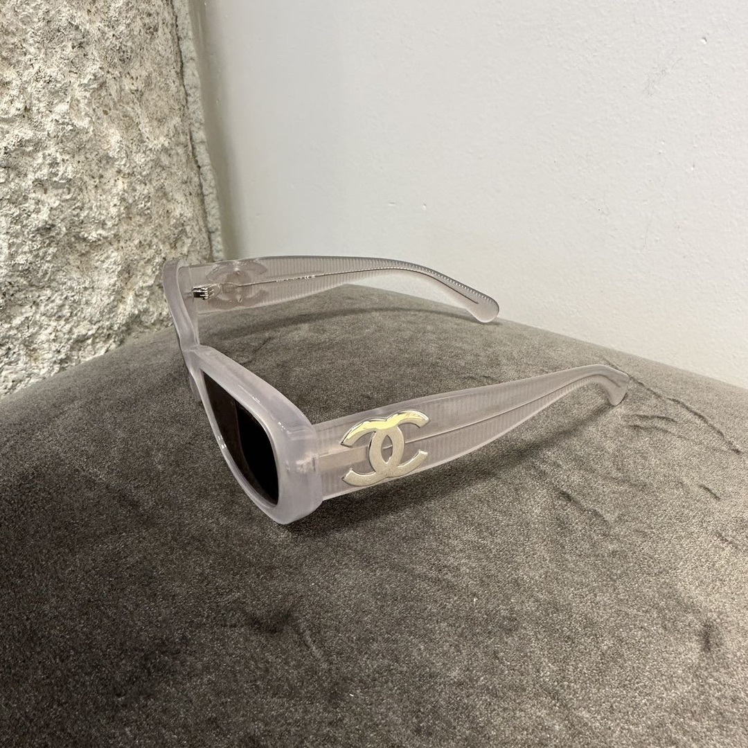 Chanel CC Logo Rectangular Sunglasses - Premium Luxury Eyewear