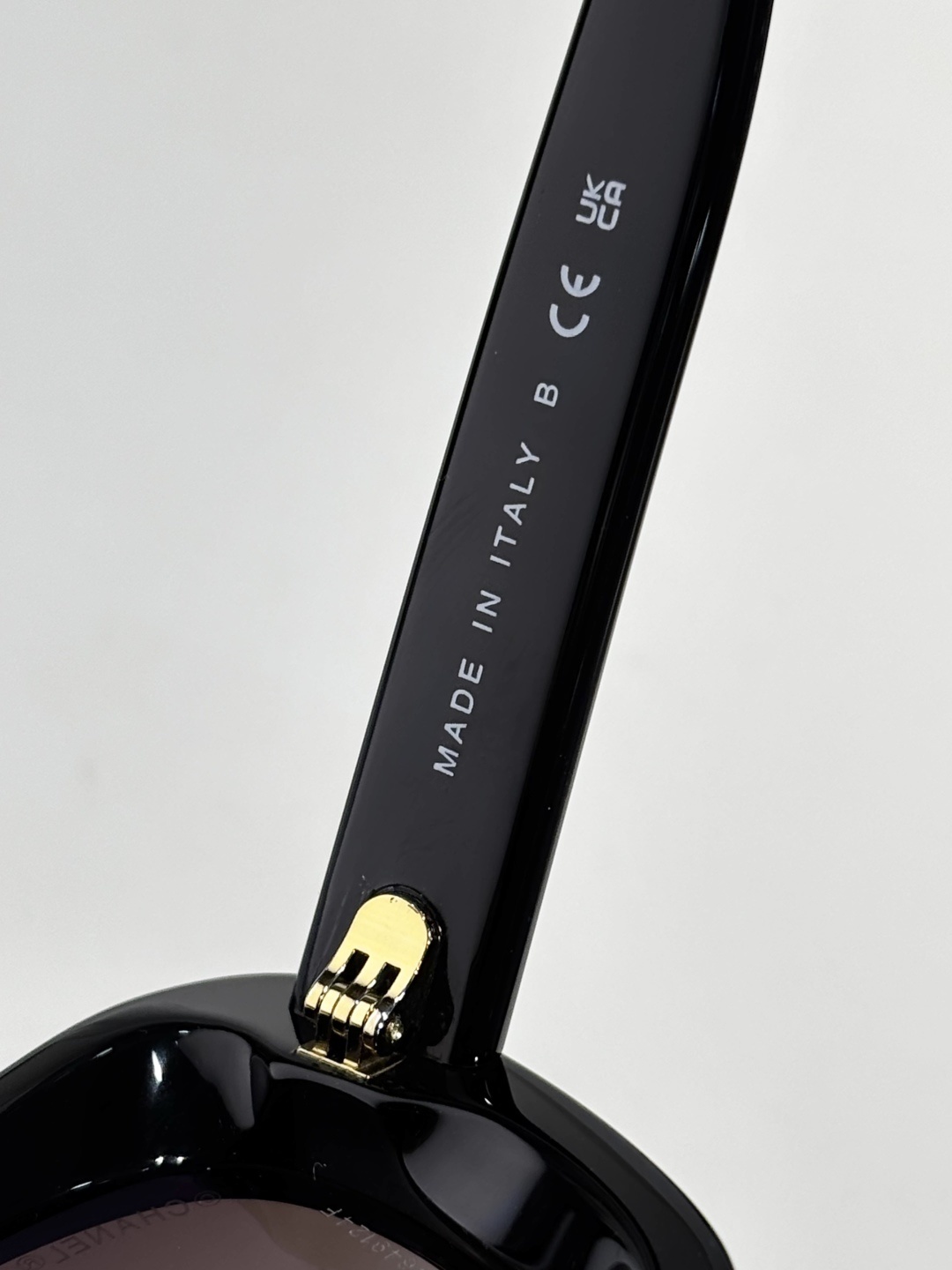 Chanel OCH5481HA Butterfly Sunglasses with Pearls and Gold Logo