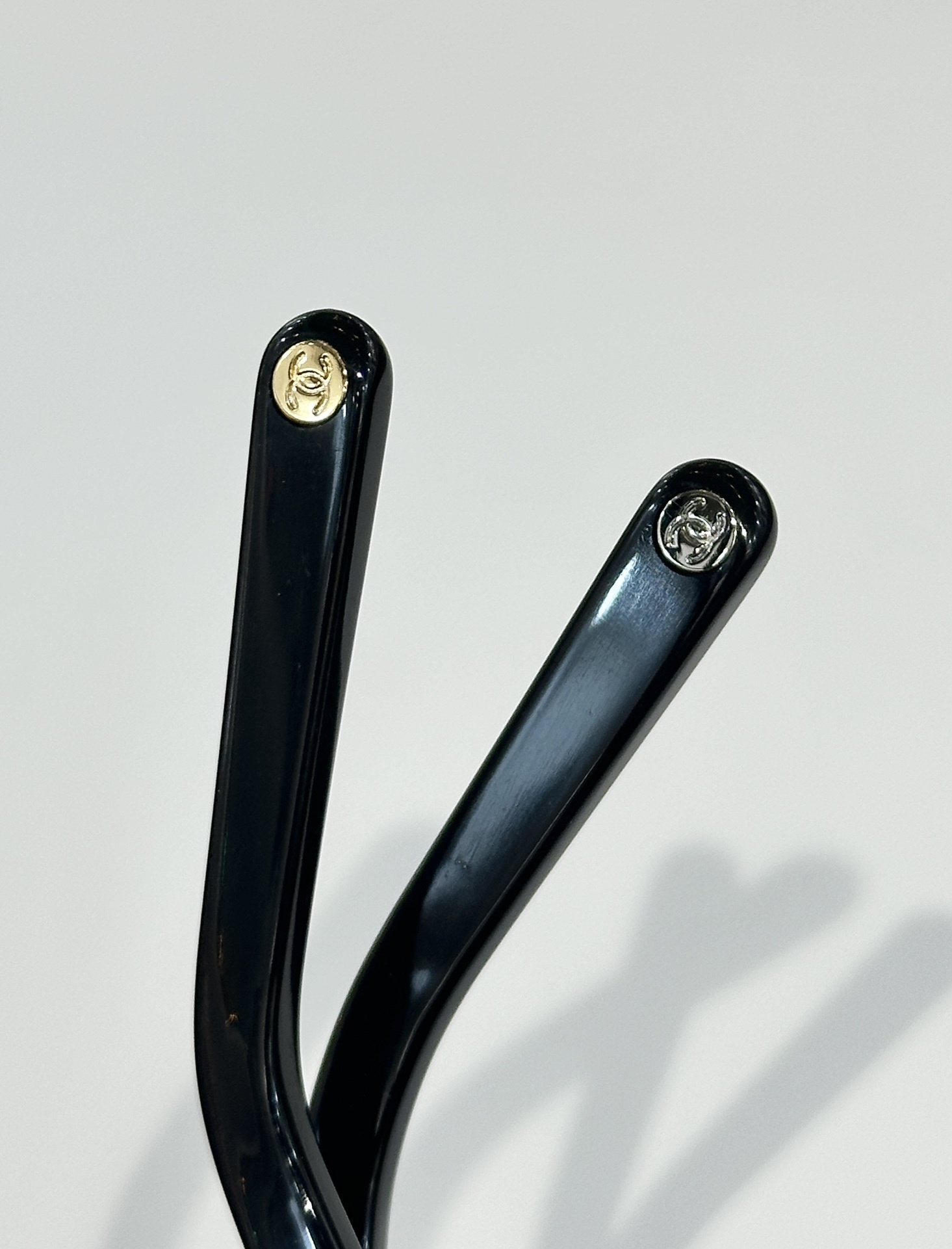 Chanel Vintage Oval Sunglasses - Luxury CC Logo Designer Eyewear