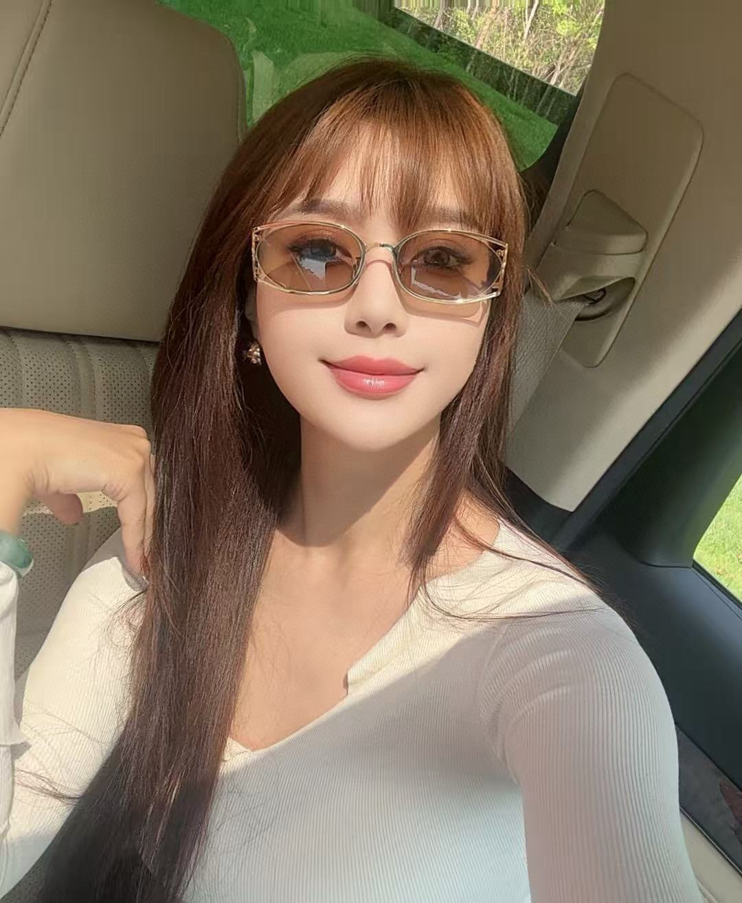 Luxury Retro Oval Sunglasses - Gold Metal Frame Vintage Eyewear