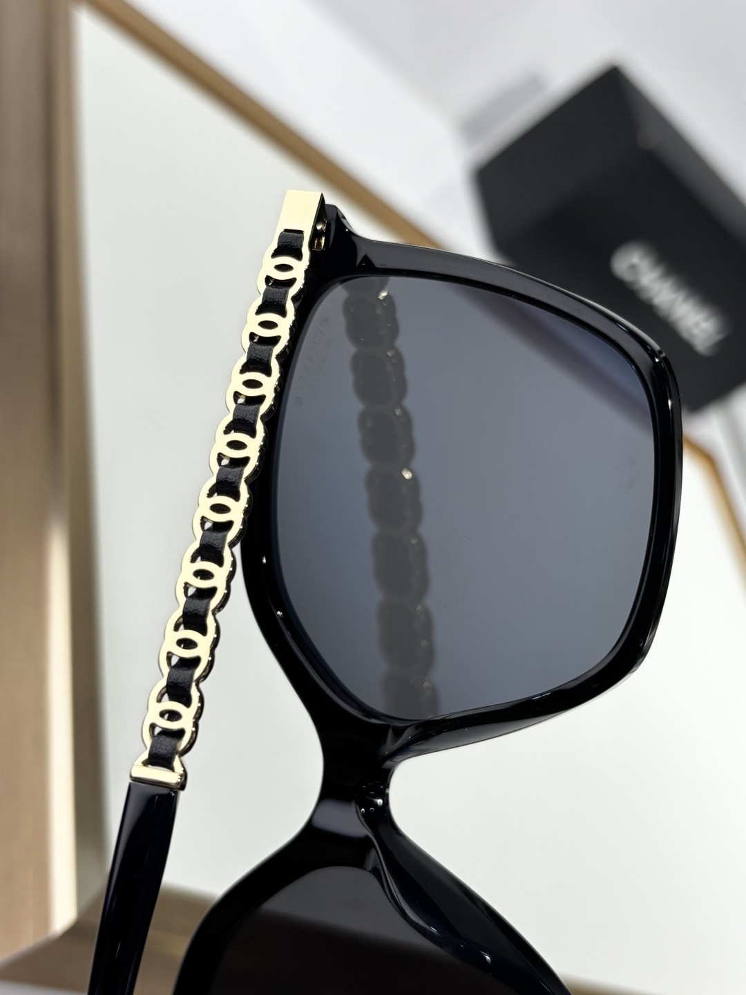 Chanel Women's 0CH5546Q Square Polarized Gradient Sunglasses