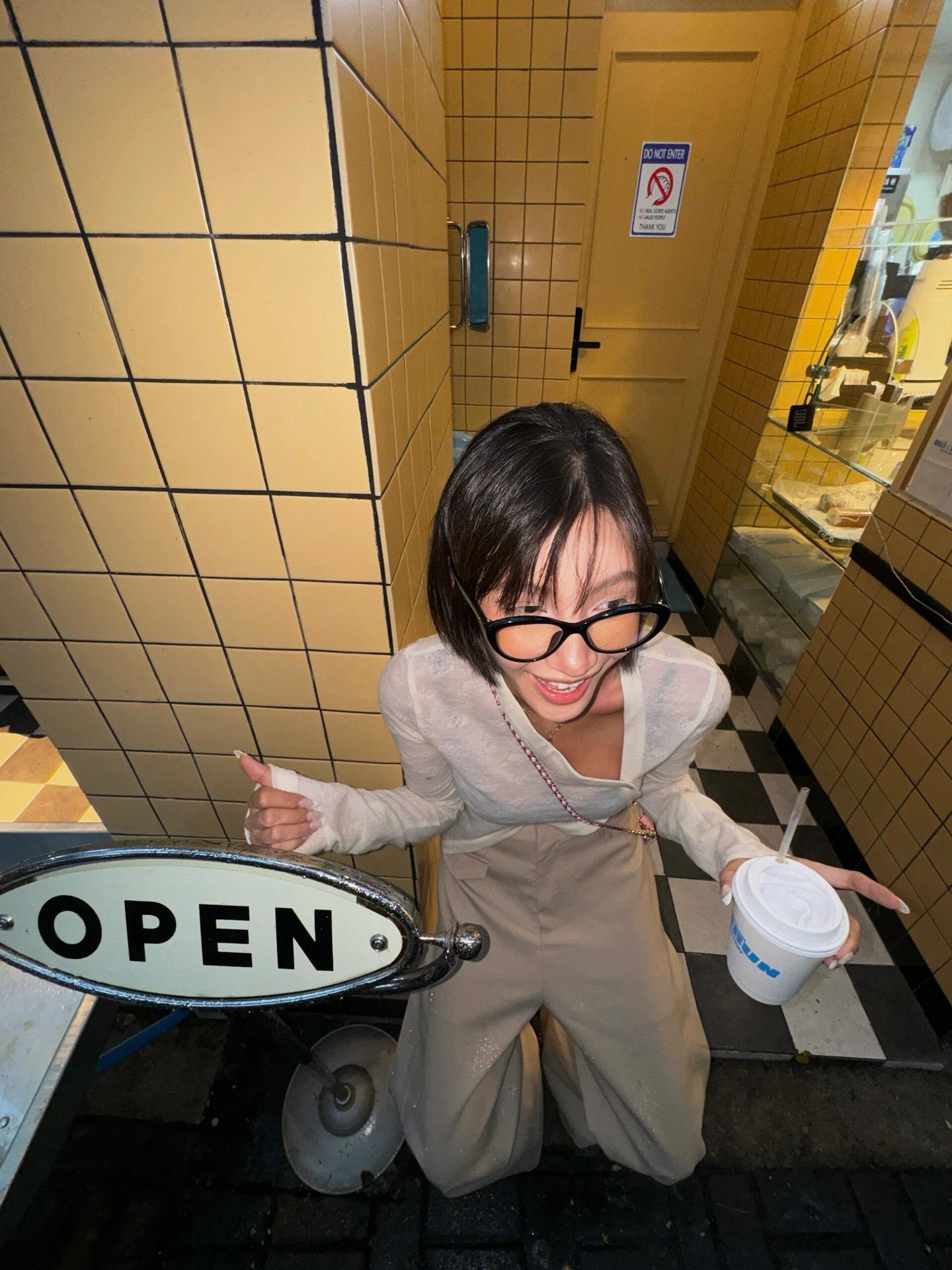 Chic Sheer White Long Sleeve Cardigan - Slim Fit Y2K Button-Up Top