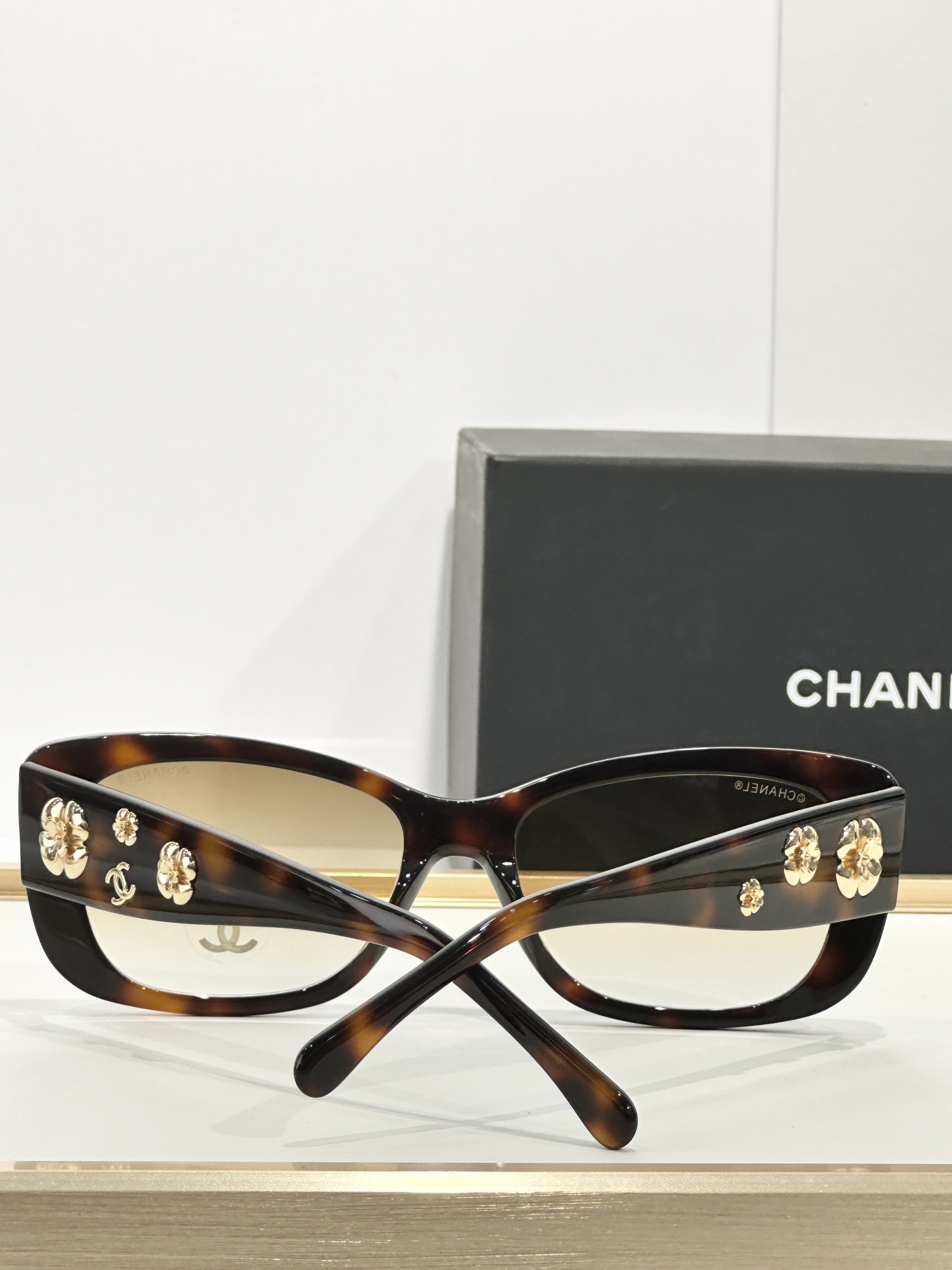 Chanel Camellia Flower Sunglasses - Luxury UV Protection Eyewear