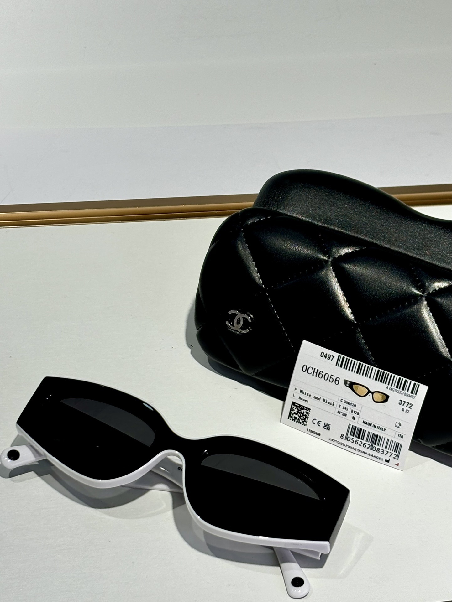 Chanel OCH6056 Polarized Cat Eye Sunglasses - Luxury Italian Eyewear
