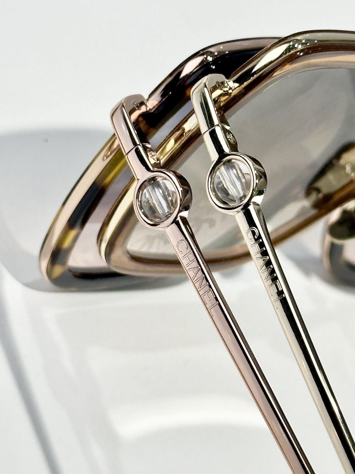 Chanel Luxury Square Sunglasses for Women - Elegant Eyewear