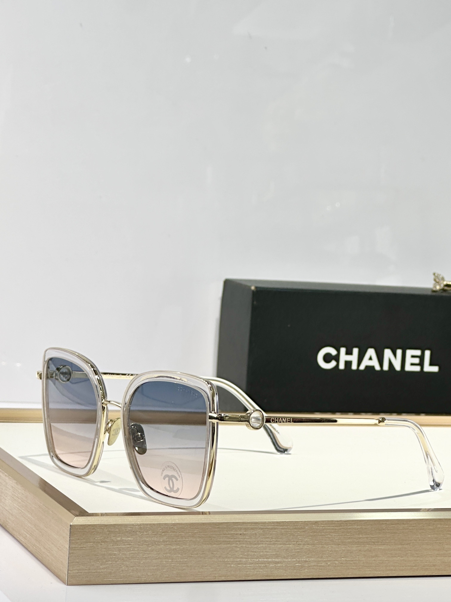 Chanel Luxury Square Sunglasses for Women – Elegant Eyewear