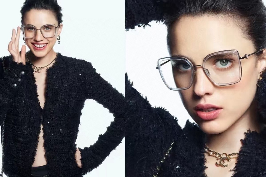 Luxury Oversized Square Optical Frames – Elegant Designer Eyewear