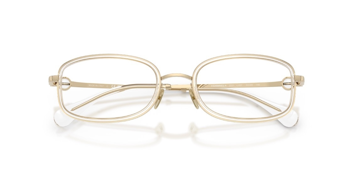 Chanel 2221 Luxury Designer Rectangular Eyeglasses Frames