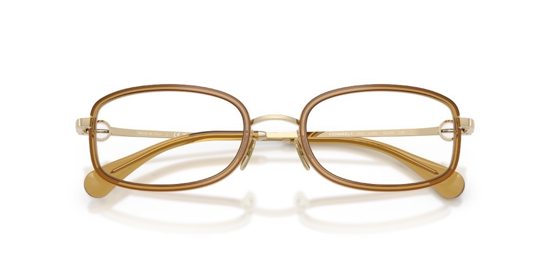 Chanel 2221 Luxury Designer Rectangular Eyeglasses Frames