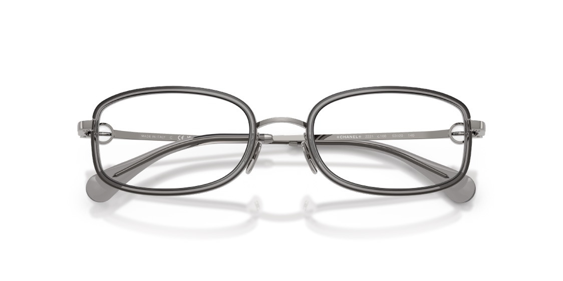 Chanel 2221 Luxury Designer Rectangular Eyeglasses Frames